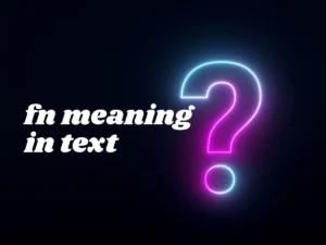 Meaning of "fn"