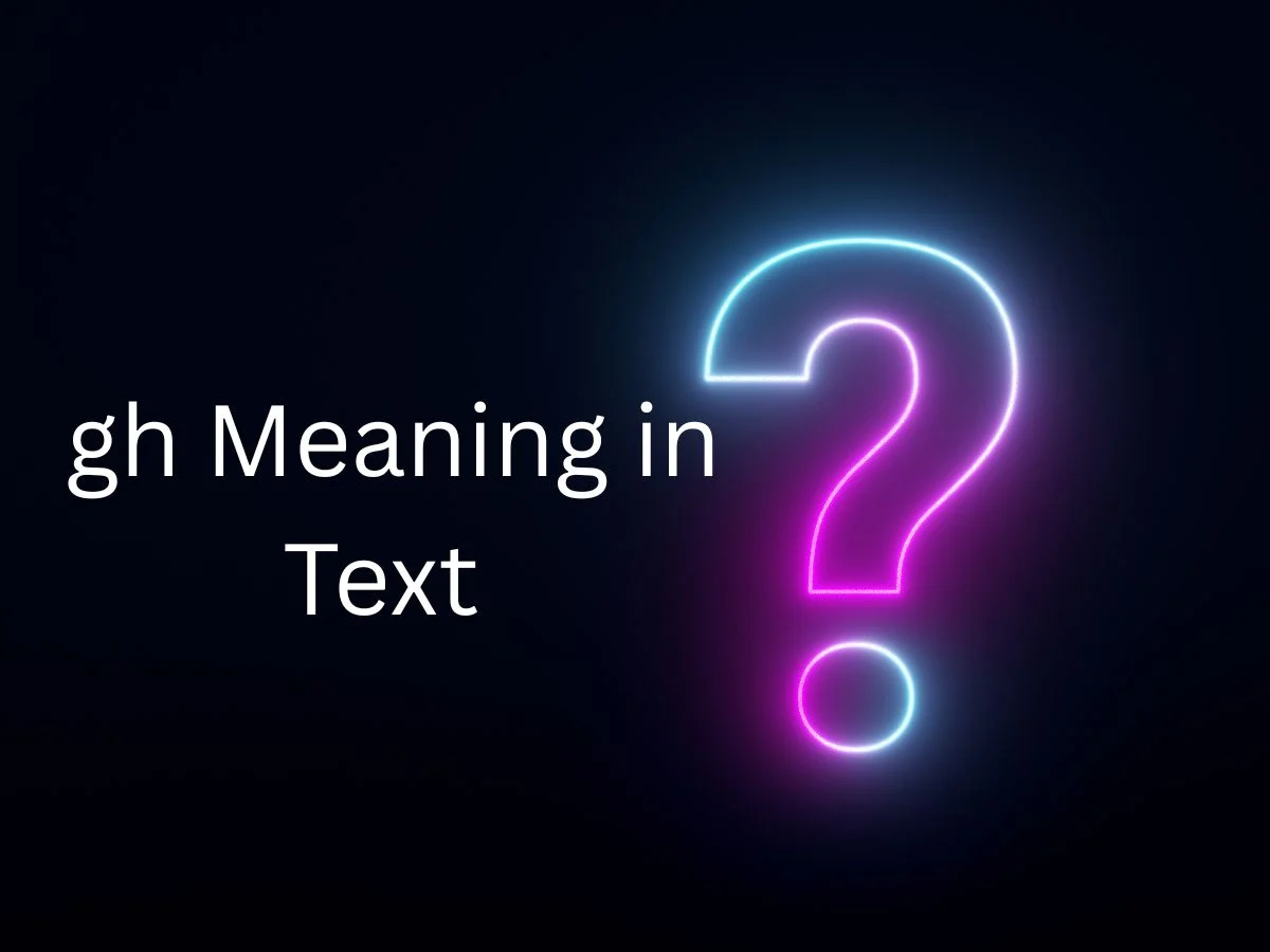 gh Meaning in Text