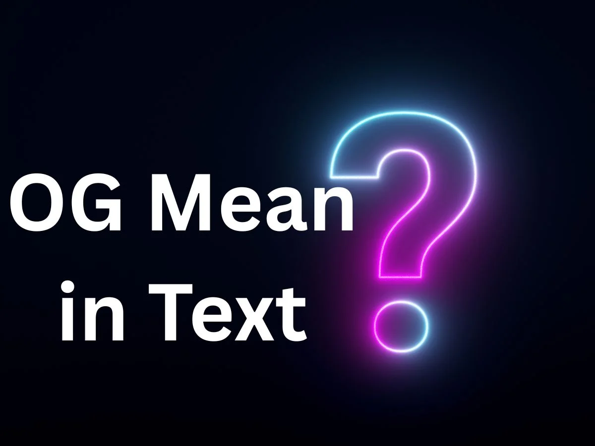 OG Mean in Text